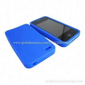Custom silicone phone case for iPhone 4S